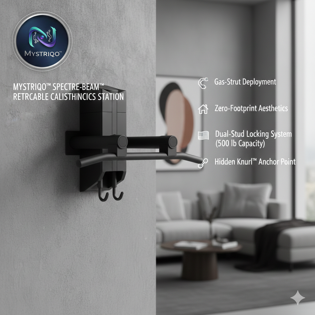 Mystriqo™ Spectre-Beam™ Retractable Calisthenics Station