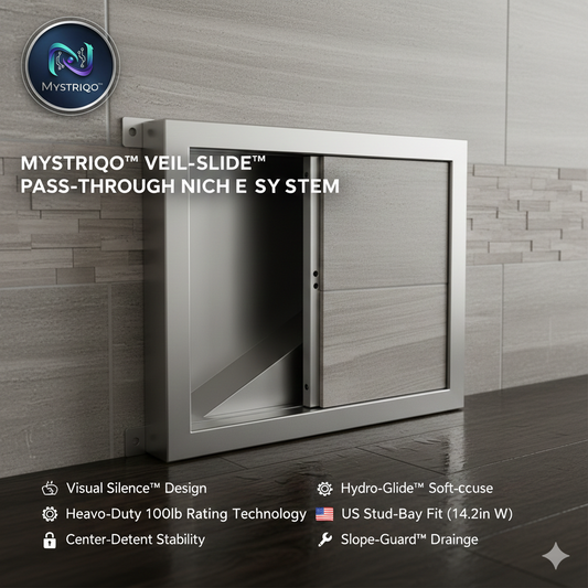 Mystriqo™ Veil-Slide™ Concealed Niche System
